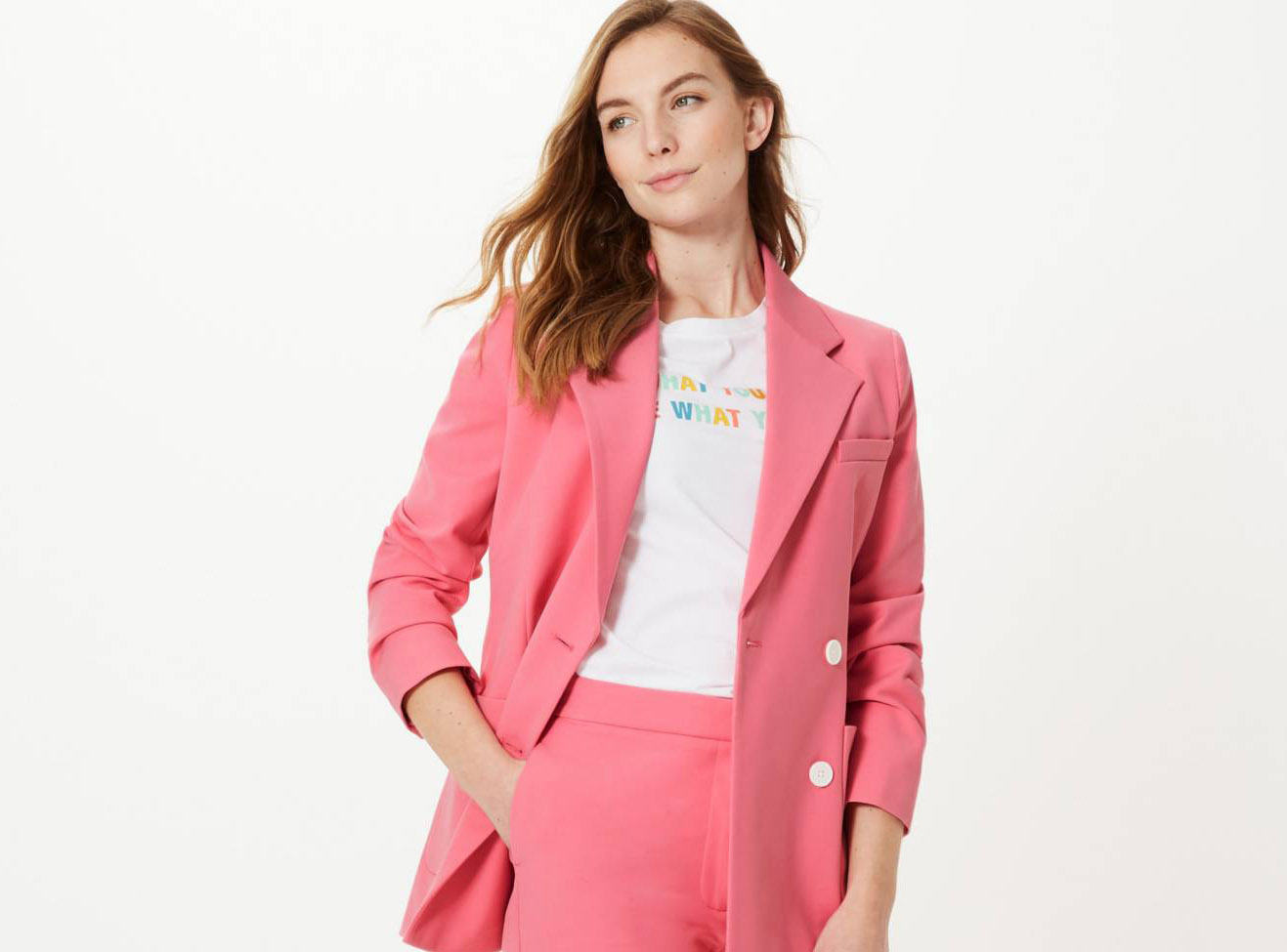 This best-selling M&S trouser suit is in their 50% off sale