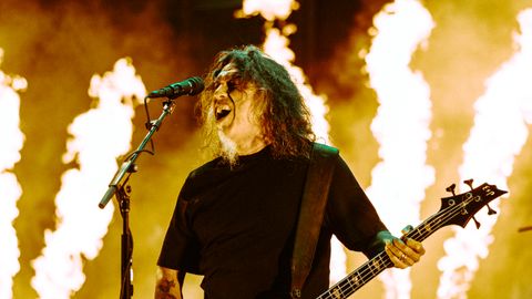 Tom Araya on stage