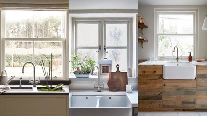 Should a kitchen sink be centered under a window?