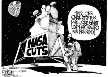 NASA's grounded ambition