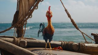 Hei-Hei in live-action Moana