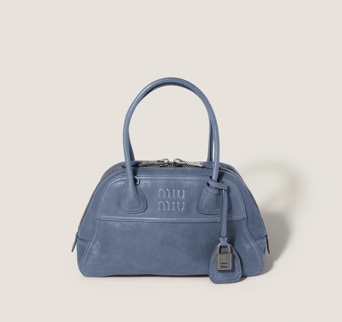 Miu Miu, Vivant Nappa Leather Bag