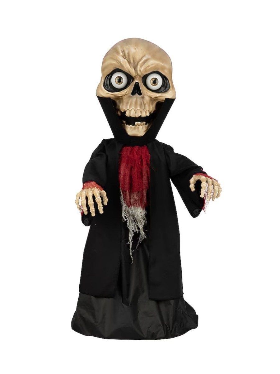 BRAND, Haunted Living 3-ft Motion Activated Talking Lighted Skeleton Animatronic