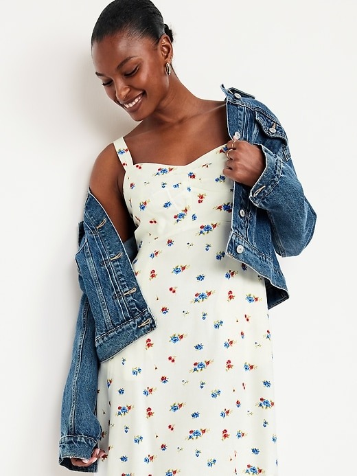 Old Navy Fit & Flare Cami Mini Dress