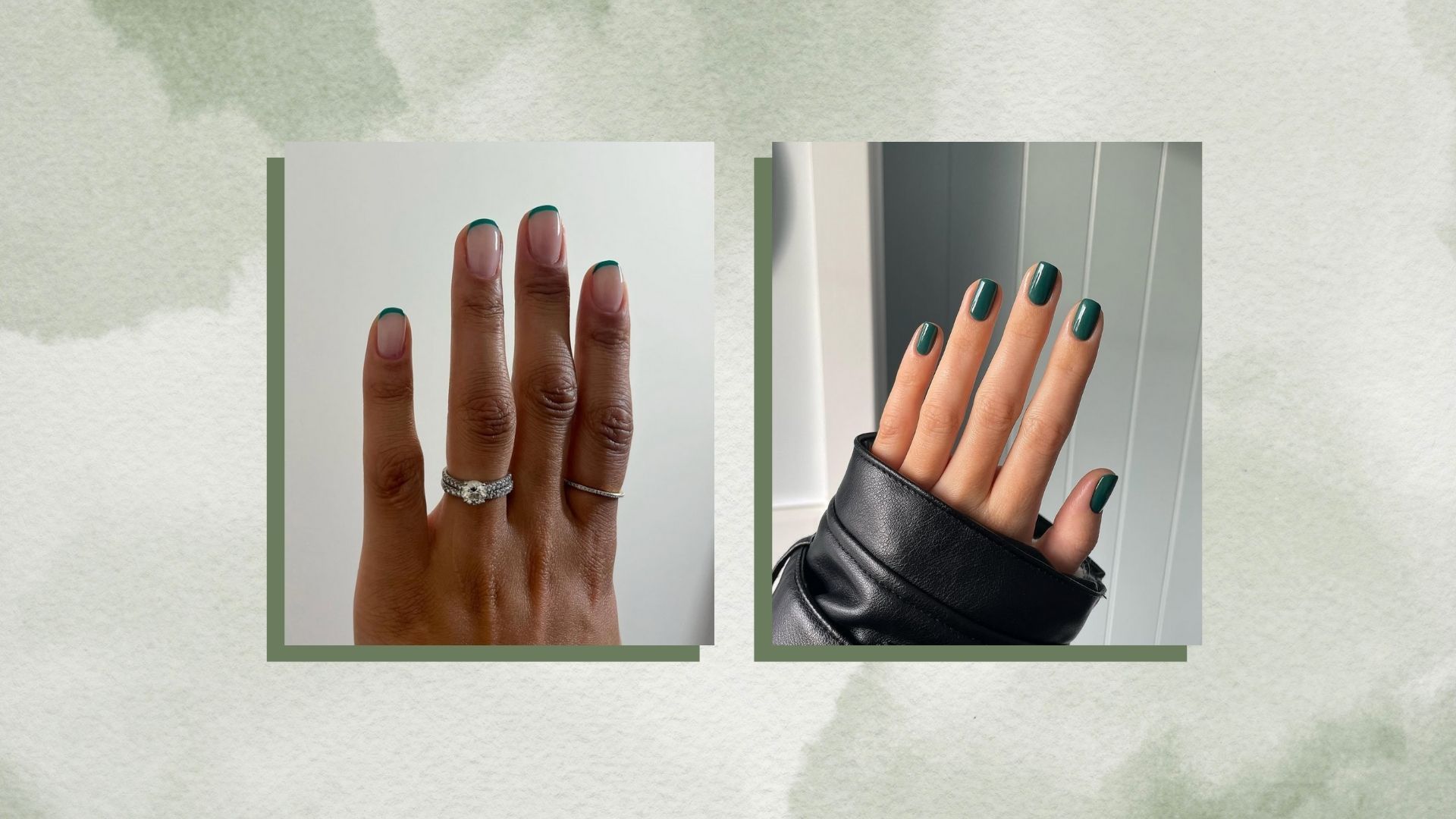 11 chic ways to wear green nails for a stylish manicure | Woman & Home