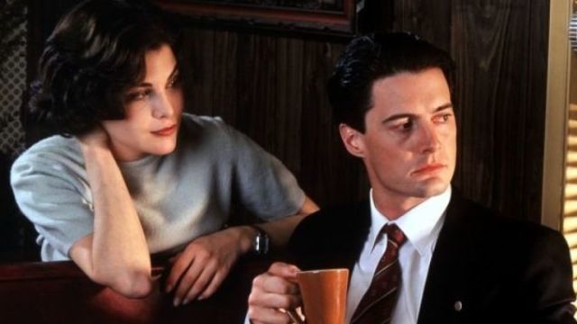 Audrey Horne and Dale Cooper in Twin Peaks