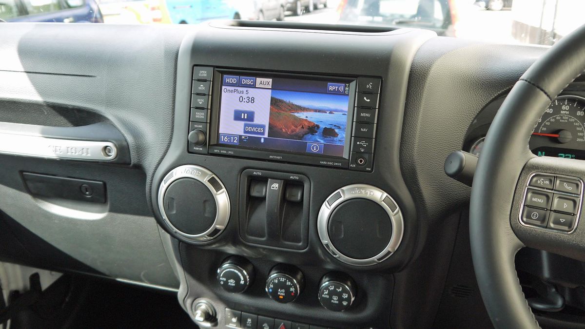 However, after some research (and voice commands) I was able to stream wirelessly to the Wrangler