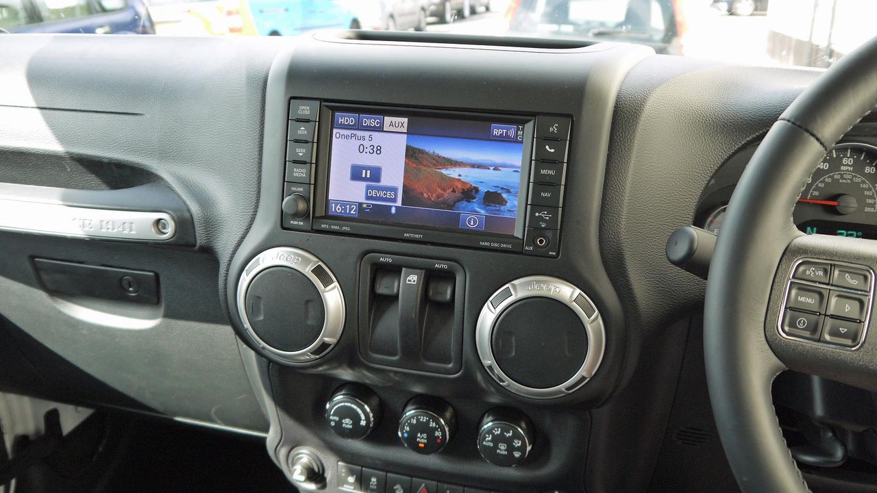 However, after some research (and voice commands) I was able to stream wirelessly to the Wrangler