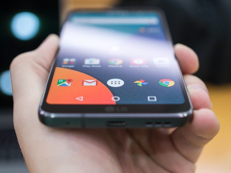 LG G6 in black