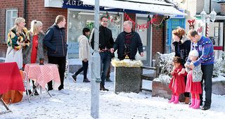 As Christmas Day arrives, it seems the whole street has been looking forward to the big unveiling of Lapland in Weatherfield!