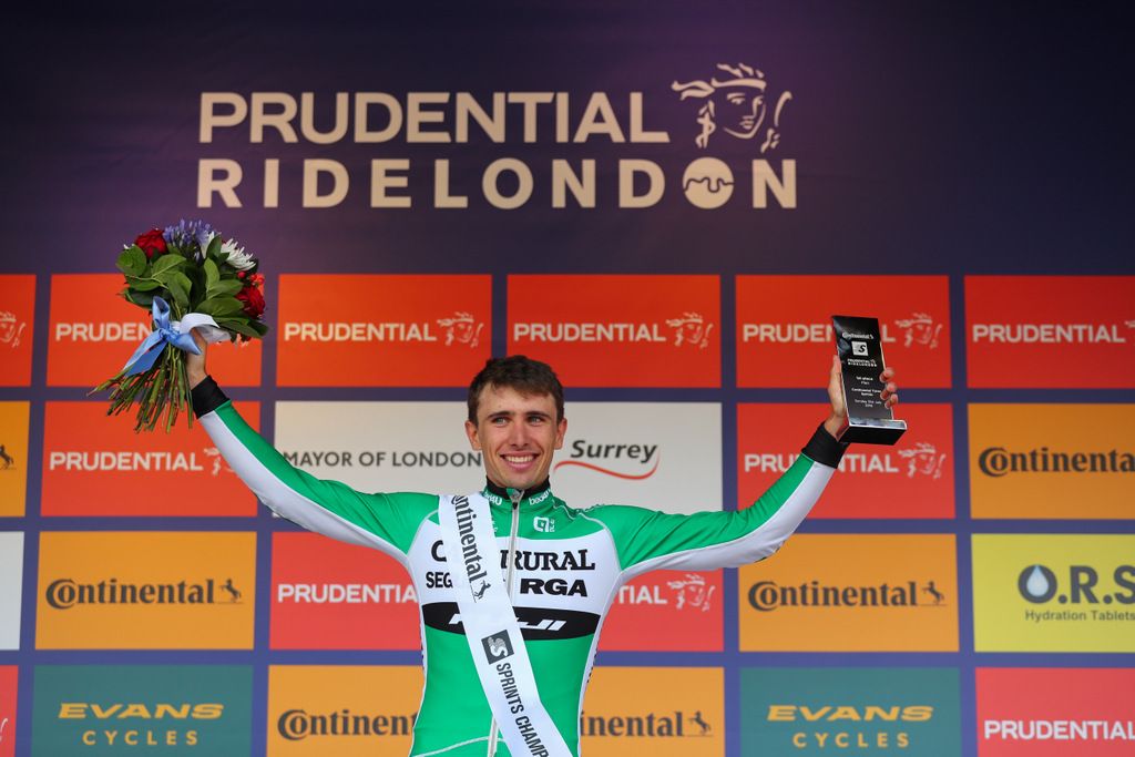 Jonathan Lastra (Caja Rural) won the sprint prize