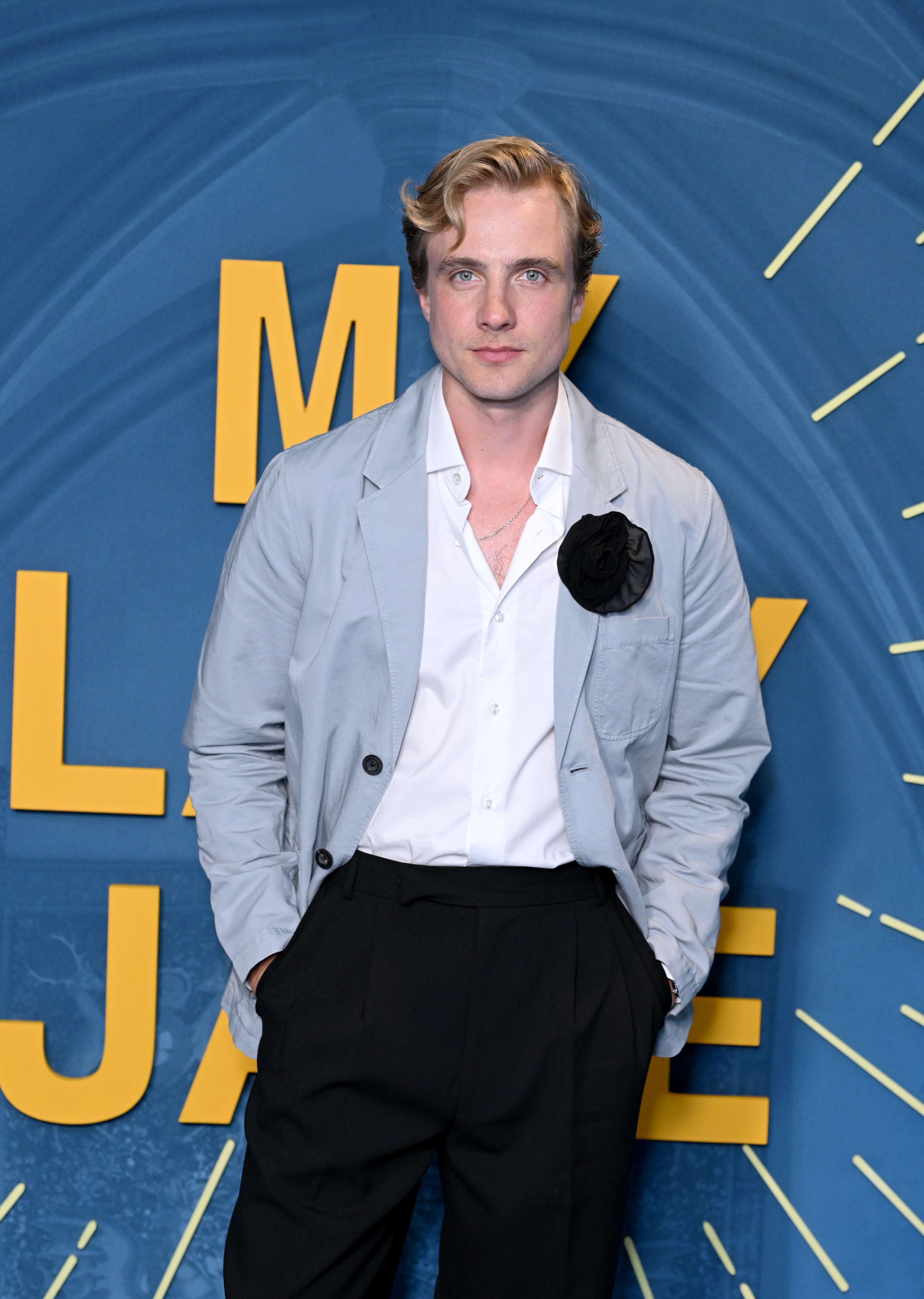 Henry Ashton attends the London Screening of Amazon Original series "My Lady Jane" ahead of its launch on Prime Video on 27th June, at the Odeon Luxe West End on June 19, 2024 in London, England