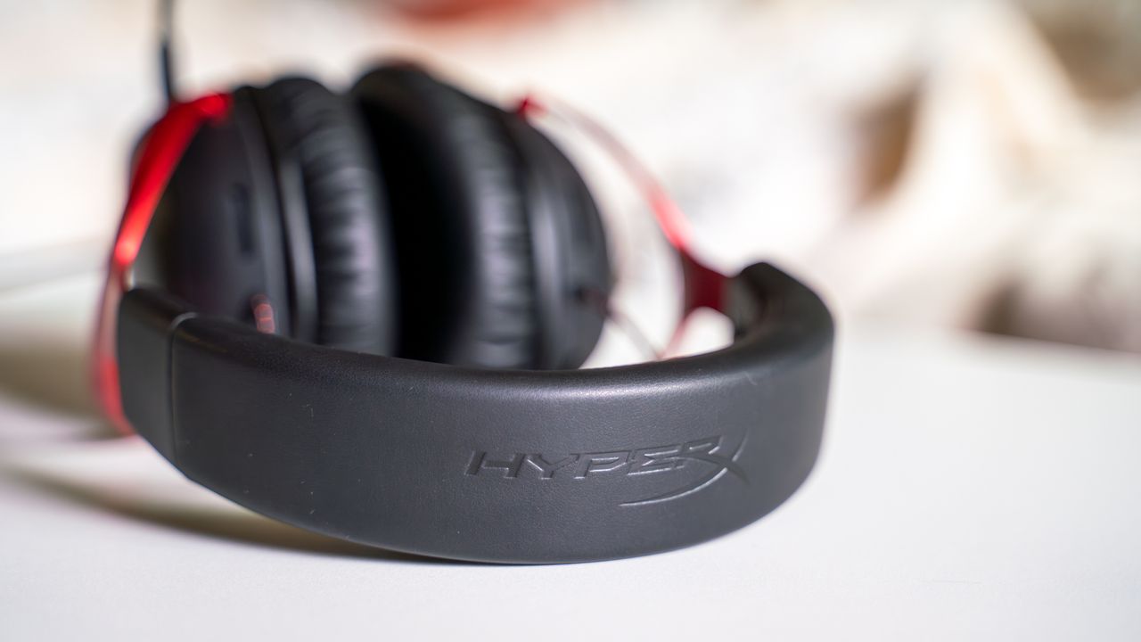 HyperX Cloud III on a white table