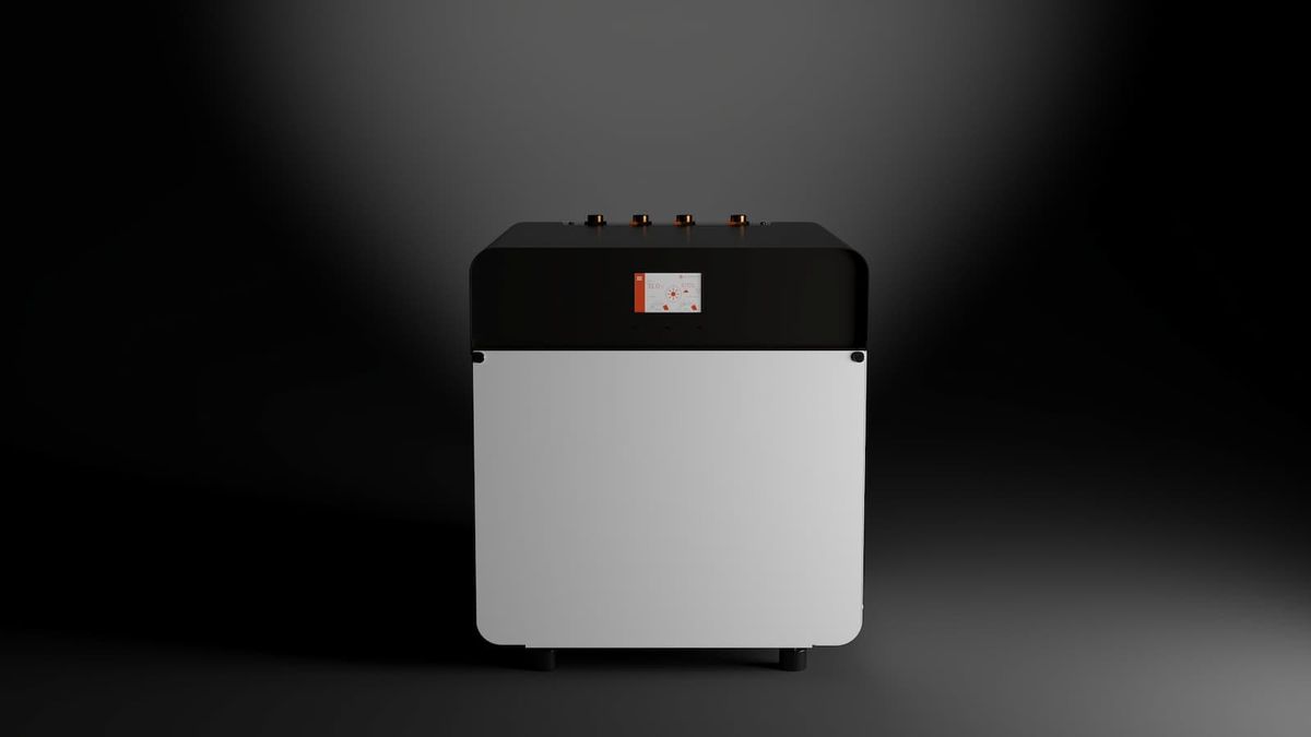 A Kensa’s Shoebox NX ground source heat pump