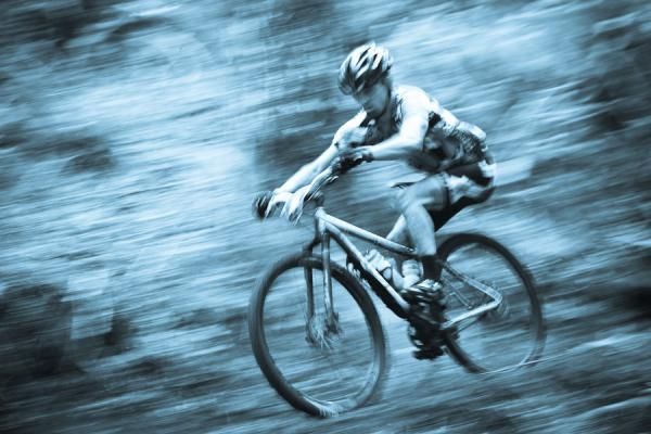 A rider behind his seat descends A Movie