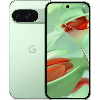 Google Pixel 9 en color verde pastel