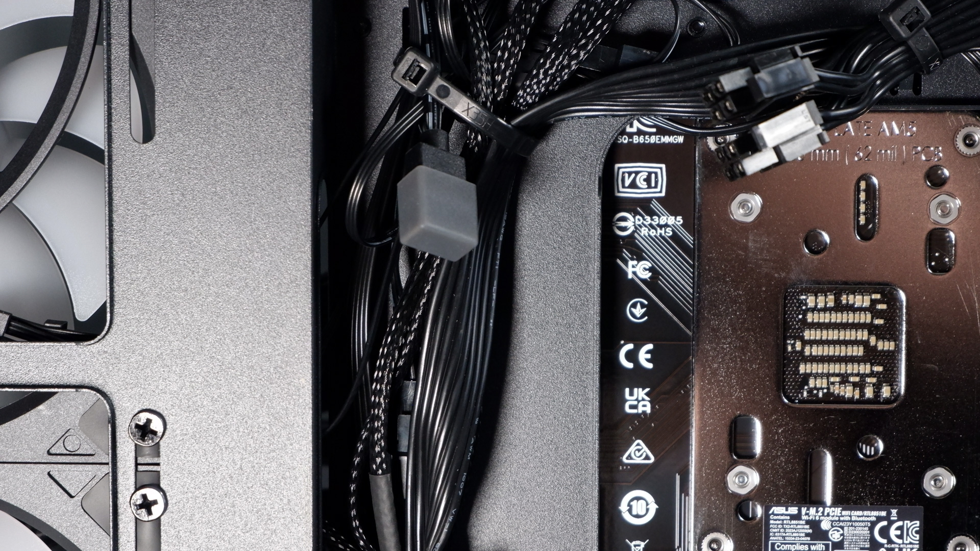 iBuyPower RDY Element 9 Pro R07 on a desk during the set-up process.