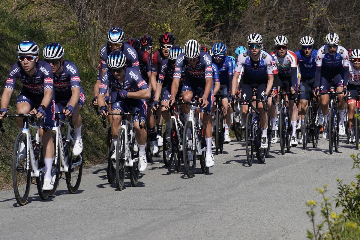Settimana Internazionale Coppi e Bartali 2022 - 37th Edition - 2nd stage Riccione - Longiano 165,9 km - 23/03/2022 - Alpecin - Fenix - photo Massimo Fulgenzi/SprintCyclingAgency&Acirc;&copy;2022
