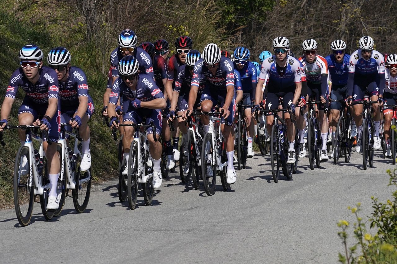 Settimana Internazionale Coppi e Bartali 2022 - 37th Edition - 2nd stage Riccione - Longiano 165,9 km - 23/03/2022 - Alpecin - Fenix - photo Massimo Fulgenzi/SprintCyclingAgency&Acirc;&copy;2022