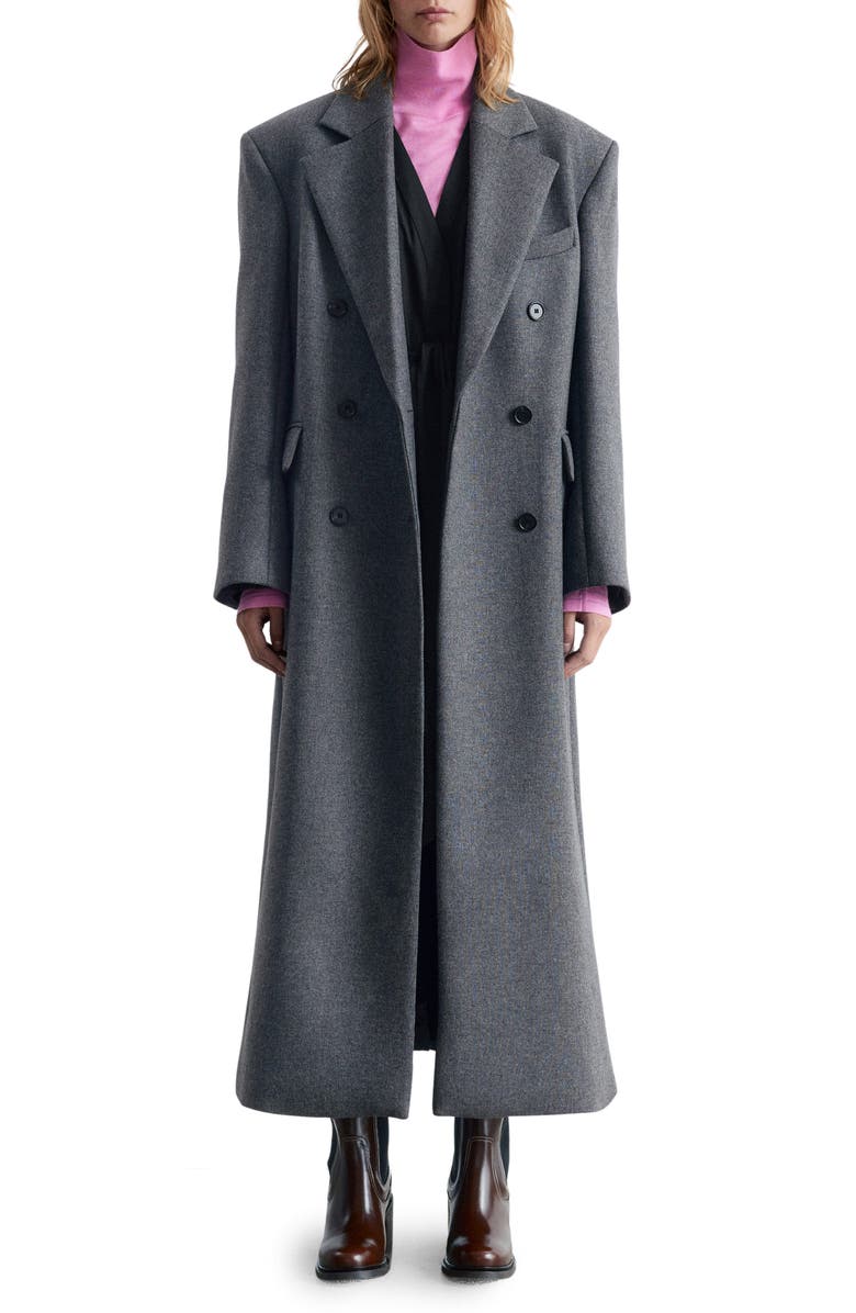 Longline Double Breasted Coat