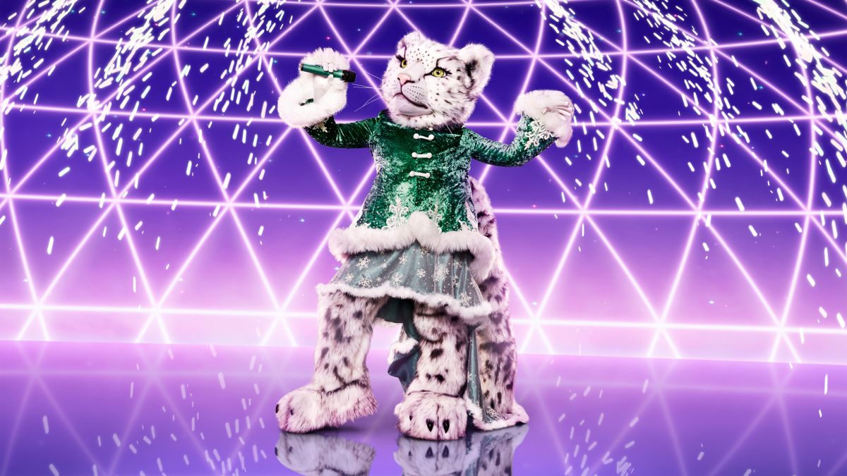 The Masked Singer UK Snow Leopard costume