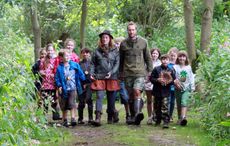 Children can get stuck into all sorts of country pursuits at Ben Fogle's School of Wild in Gloucestershire