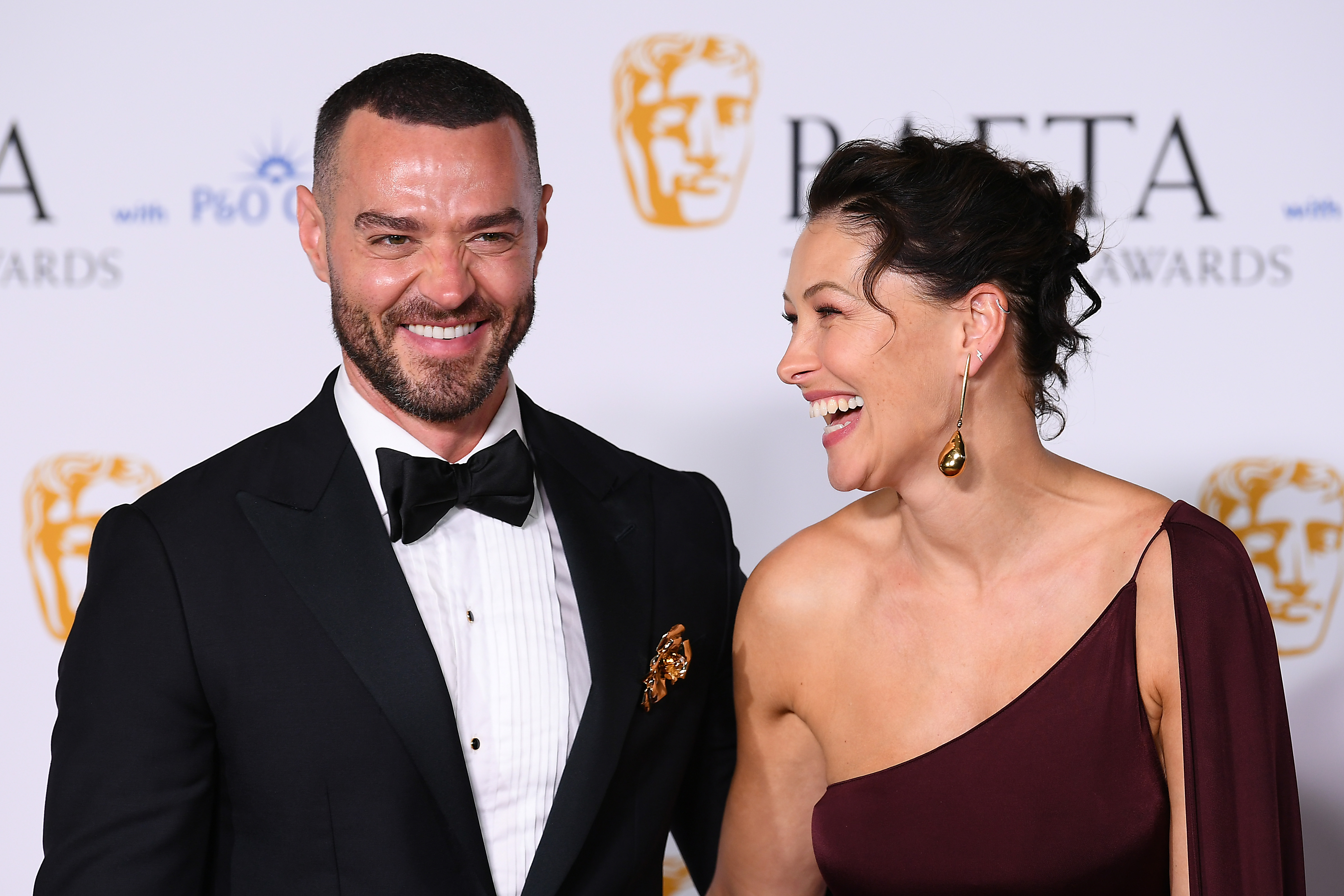 Matt and Emma Willis at the BAFTAs