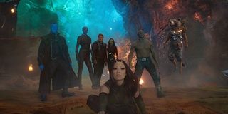 The Guardians team in Guardians of the Galaxy Vol. 2