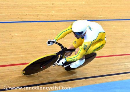 Shane Perkins (Australia) in men's sprint qualifying