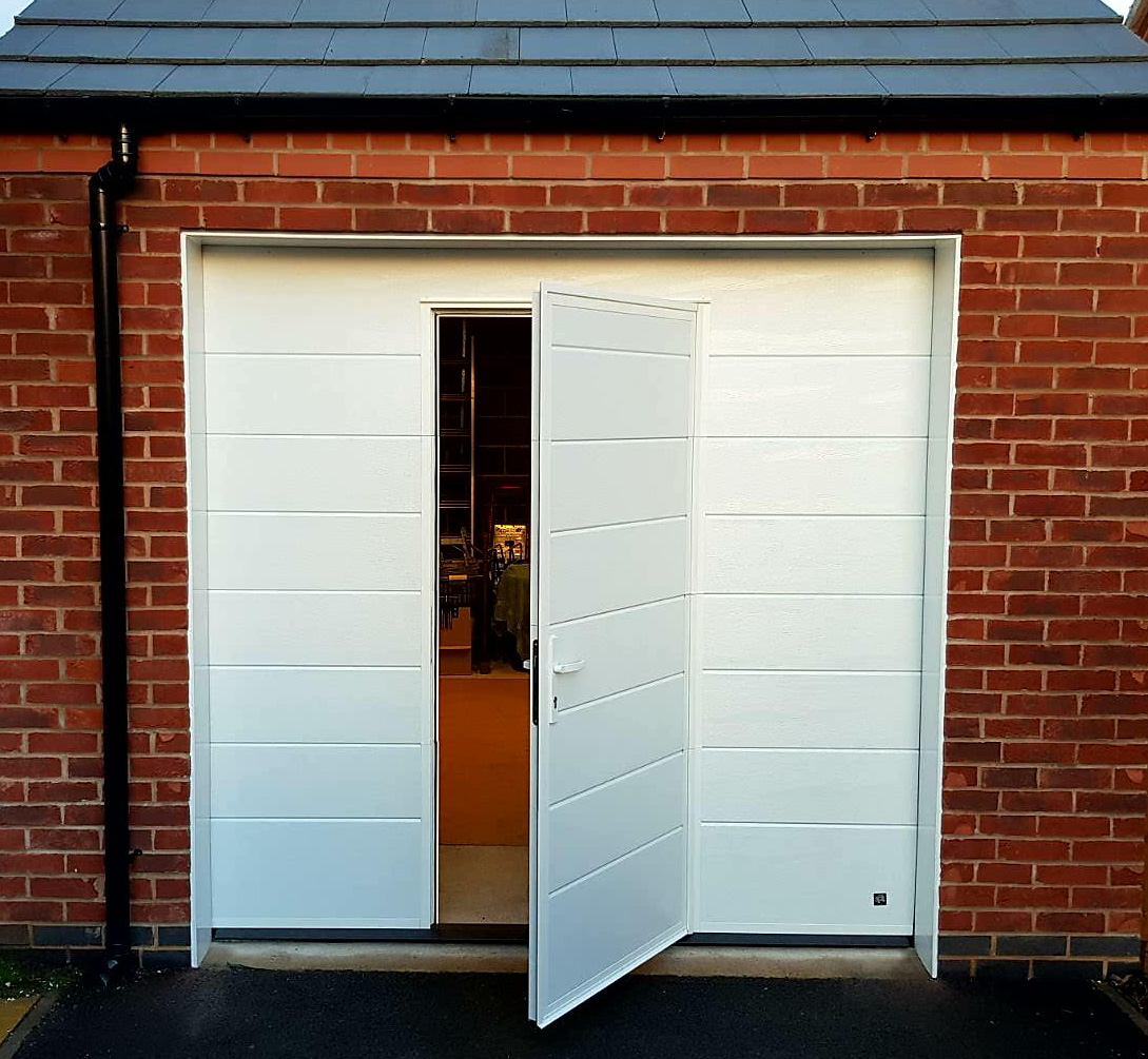 Sectional Garage Doors - with door openings