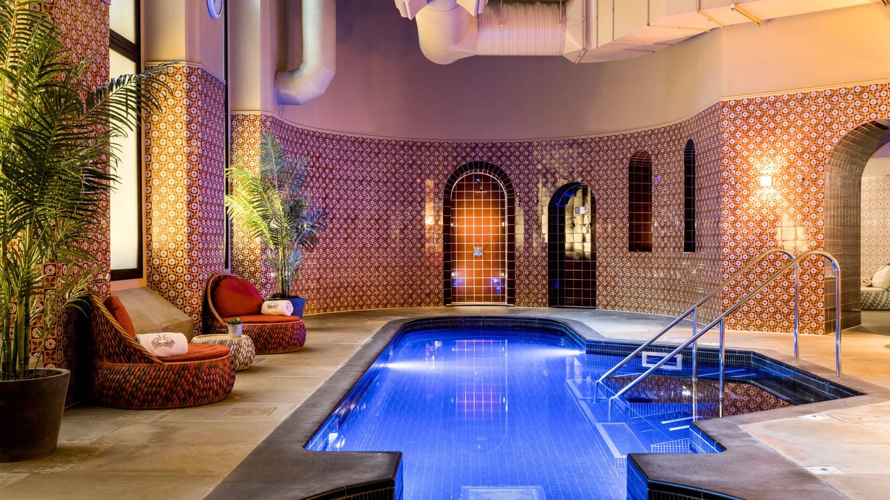 The pool at St.Pancras Renaissance Hotel