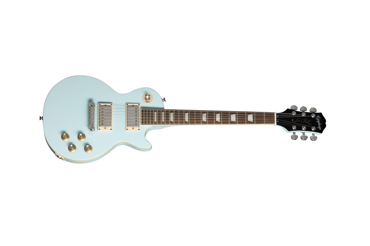 Epiphone's Power Players Les Paul in Ice Blue