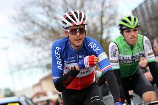 French road race champion Warren Barguil (Arkéa-Samsic) at the 2020 Drome Classic, where he finished second