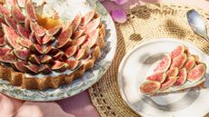 fig and ricotta tart