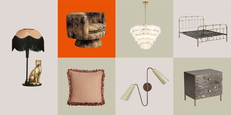 Hollywood Regency Glamour Bedroom Decor