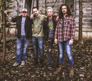 Black Stone Cherry’s Chris Robertson (left) overcame depression with the help of therapy