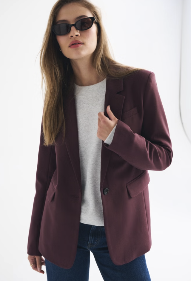 Abercrombie &amp;amp; Fitch, Classic Suiting Blazer
