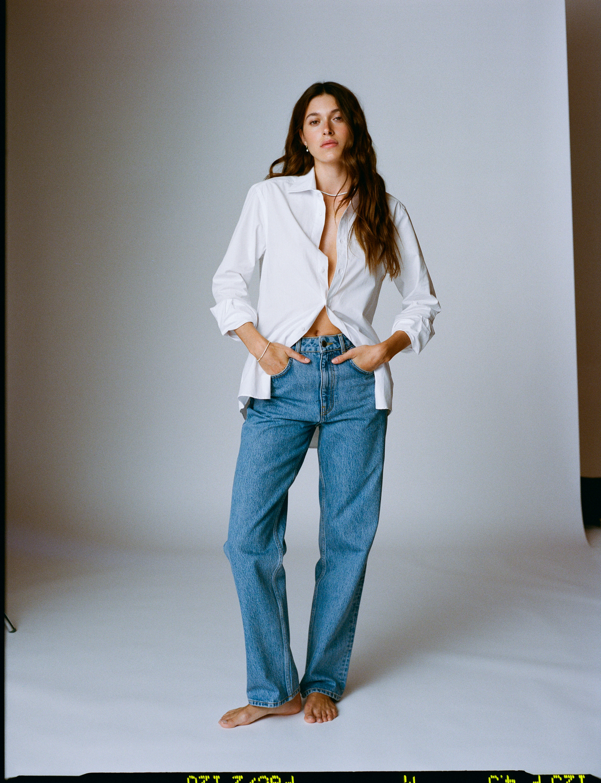 Crawford Jeans: Straight Leg - High Waist, Light Blue