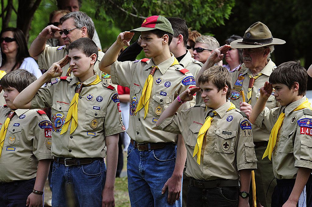 Boy scouts.