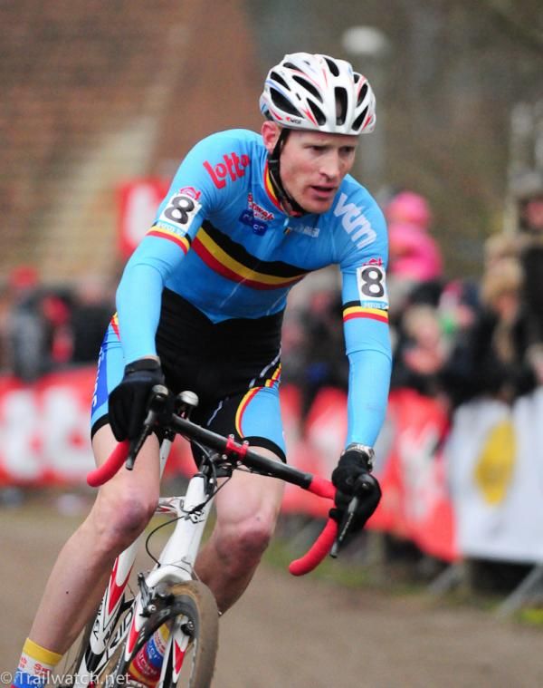 Klaas Vntornout (Belgium) having a top five ride