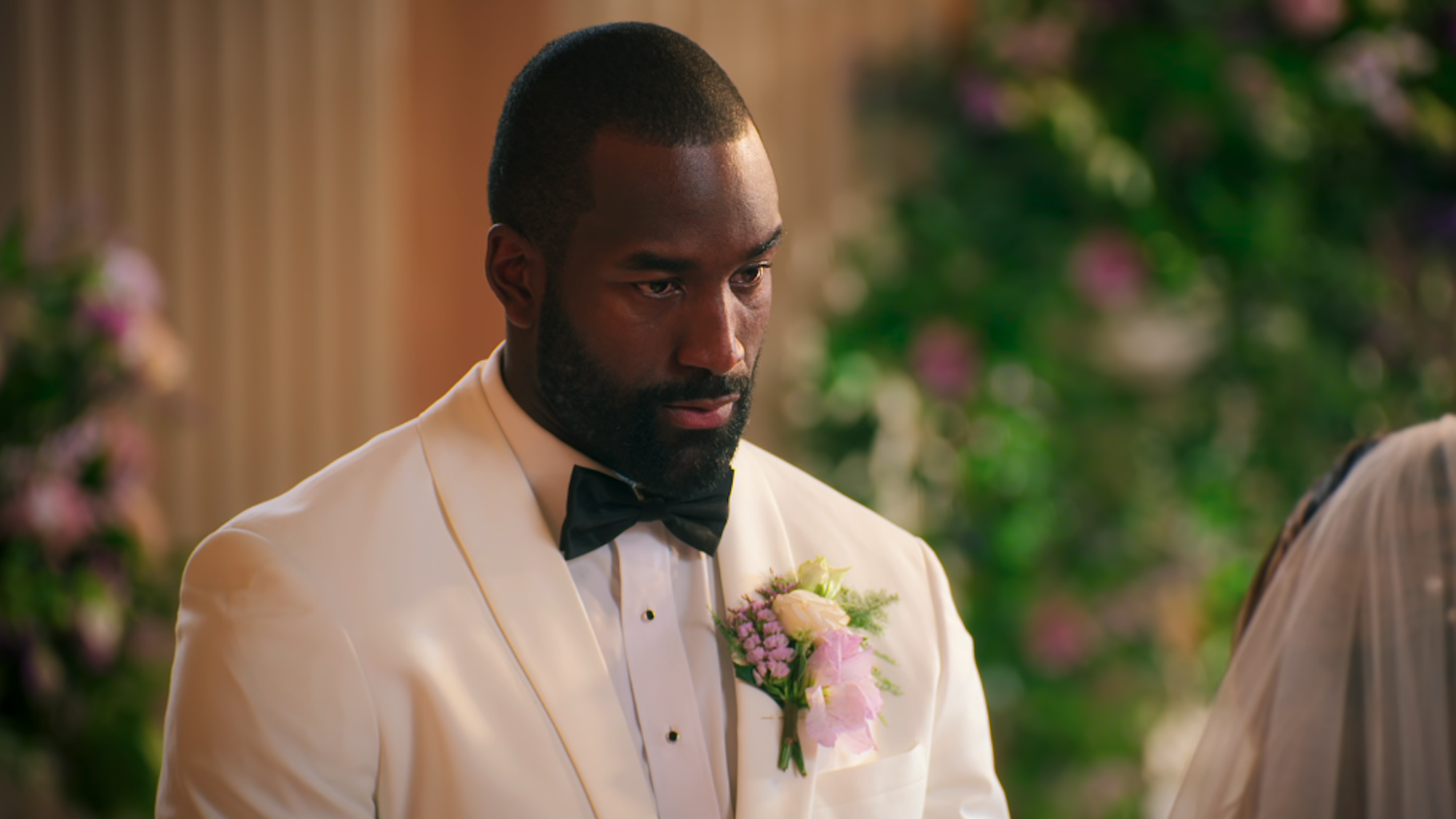Joseph on his wedding day in Love Is Blind UK Season 3