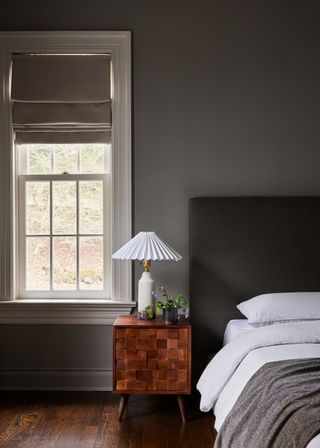 Scandinavian bedroom with minimal styling