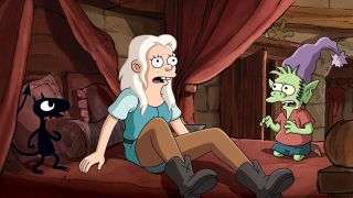 Luci, Bean, and Elfo on Disenchantment