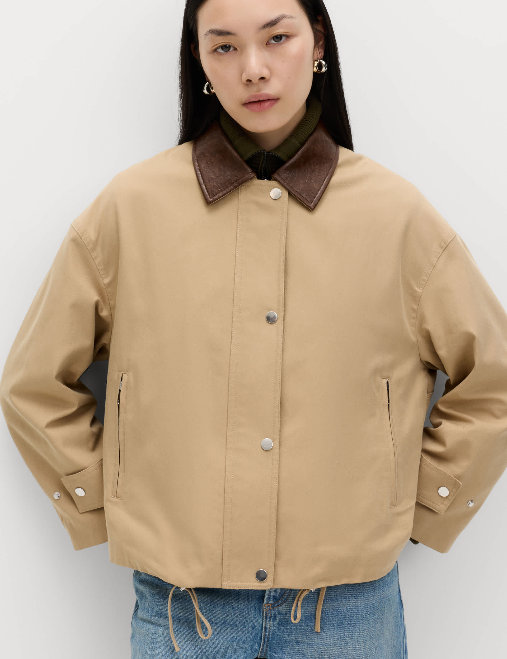 Cotton Rich Bomber Jacket