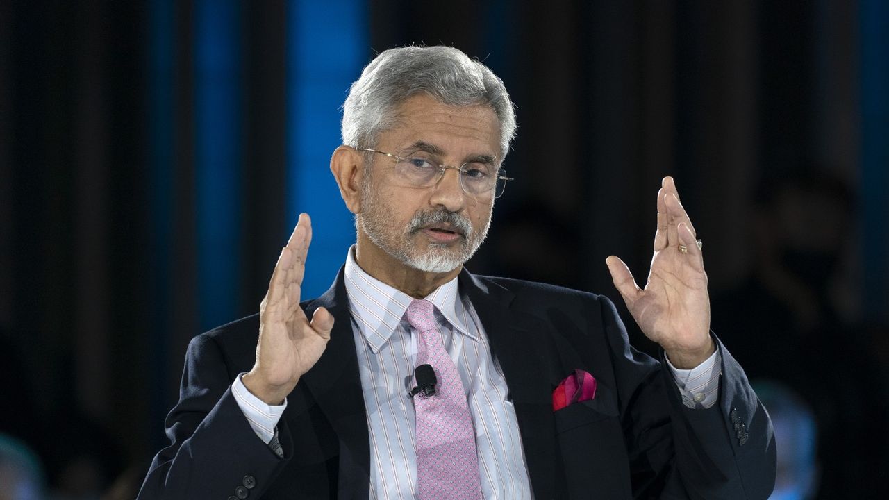 Indian foreign minister Subrahmanyam Jaishankar