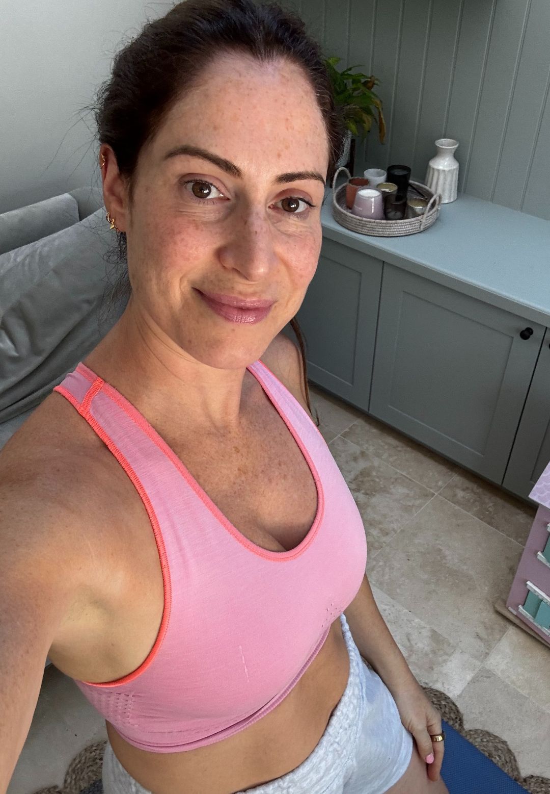 Health writer Anna Bartter trying Caroline&#039;s Circuits home workouts for two weeks