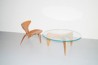 Fritz Hansen chair and table