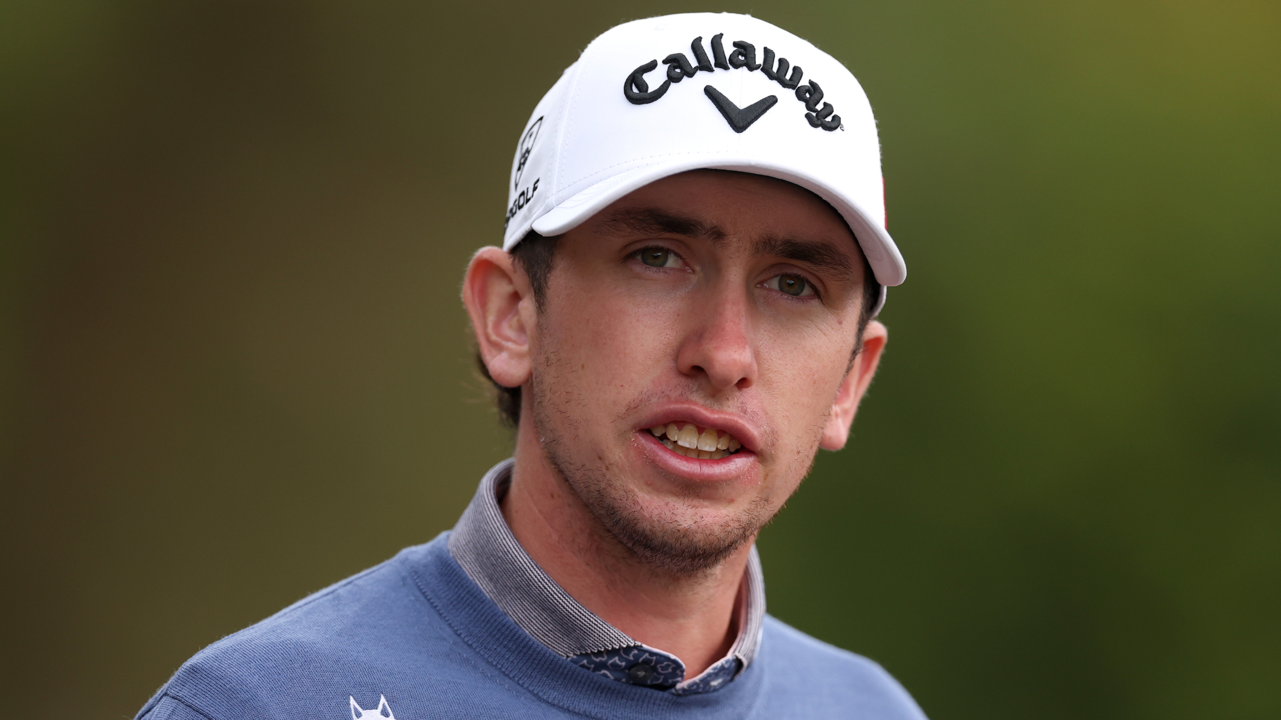 Tom McKibbin at the British Masters