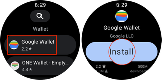 Install Google Wallet on Galaxy Watch 5