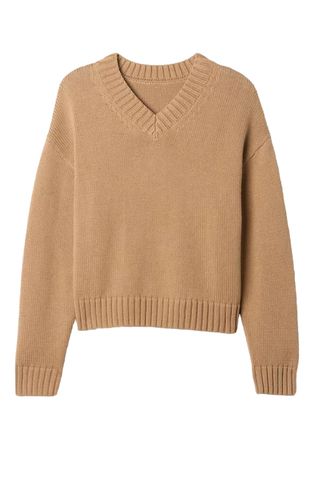 Oversized V-Neck Sweater